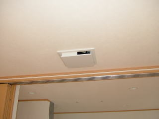 注文建築施工例リビング換気扇 注文建築施工例リビング換気扇